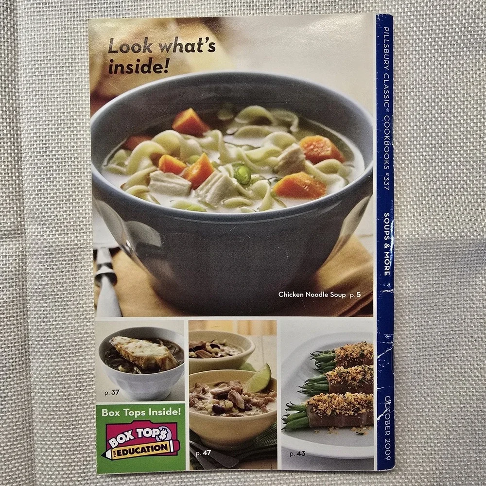 Progresso Soups & More Cookbook Pillsbury Classic #337 Michael Chiarello Recipes